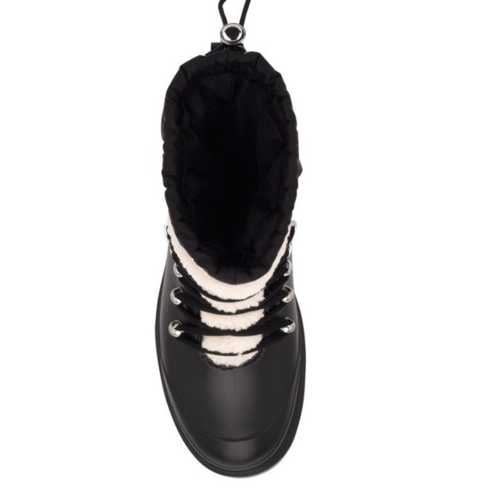 Marc Fisher Boots Womens 11 Freely Lug Sole Waterproof Sherpa Rubber Gorpcore - Picture 5 of 11